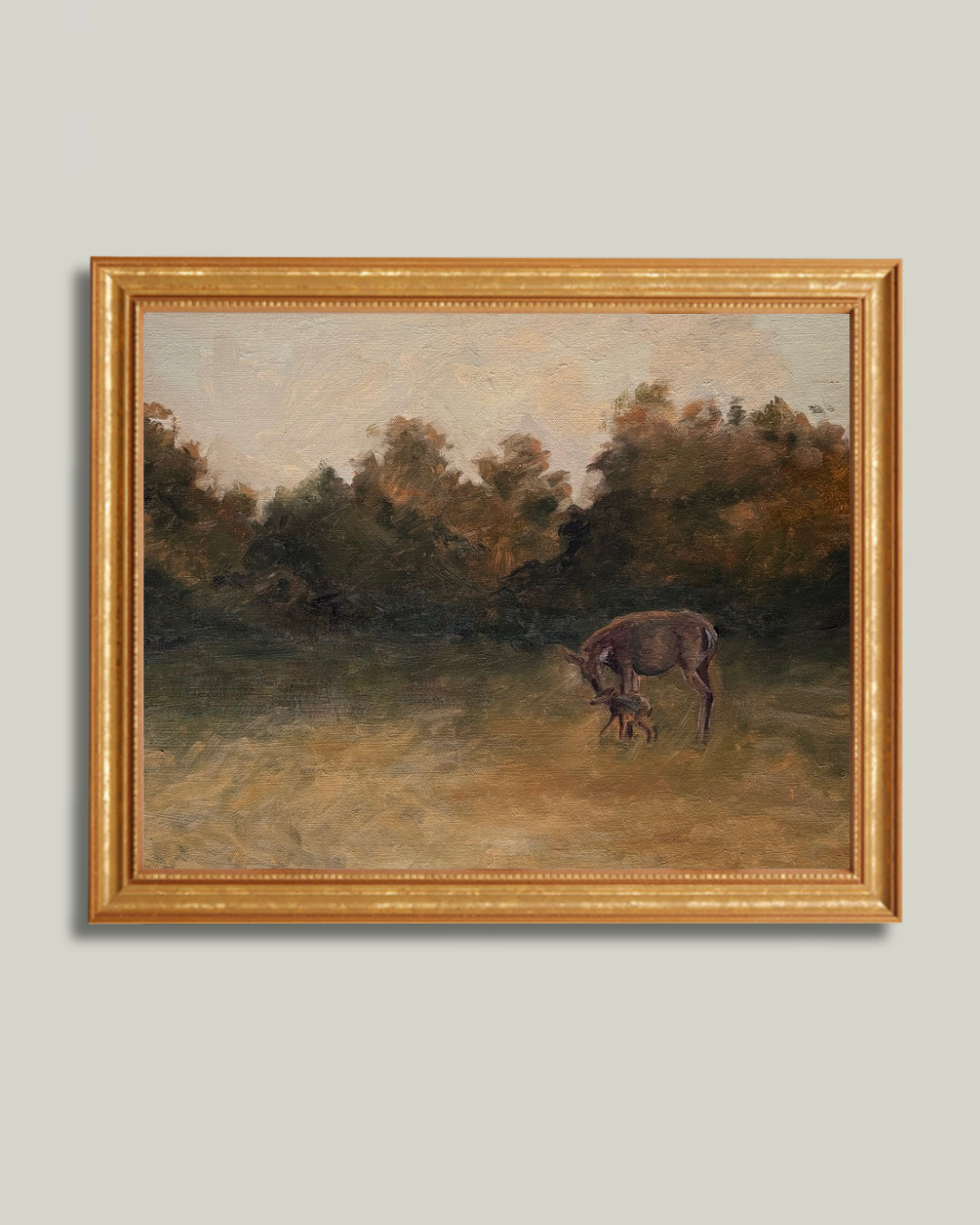 "Mothers Meadow" Classic Gold Frame