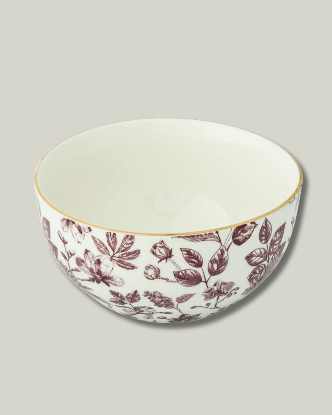 Majestic Maroon Bowl
