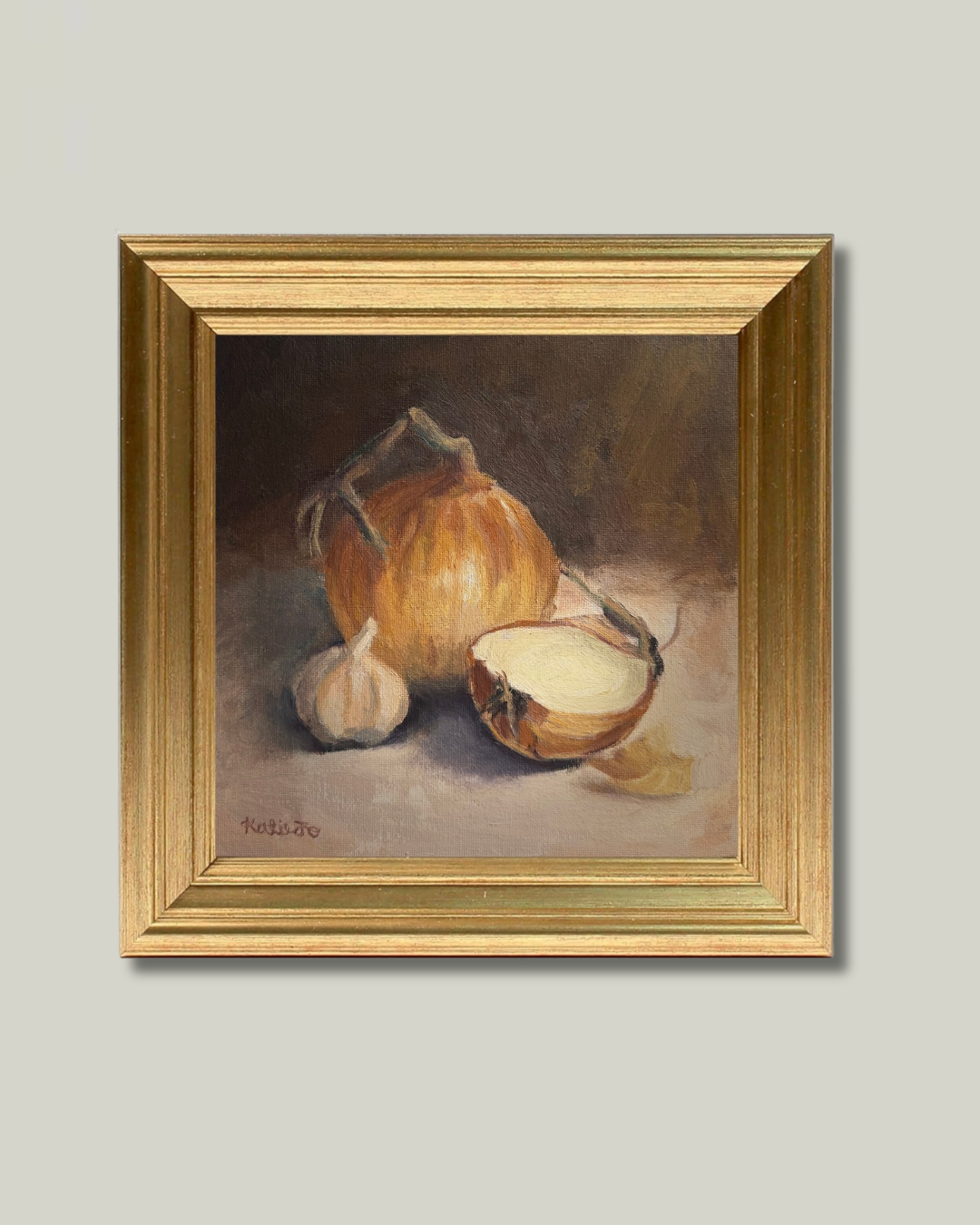 "Cooks Companion" Perfect Gold Frame