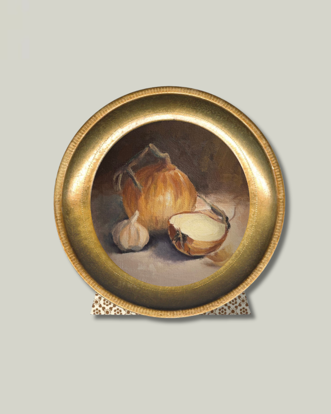 “Cook’s Companion” Gold Italian Frame