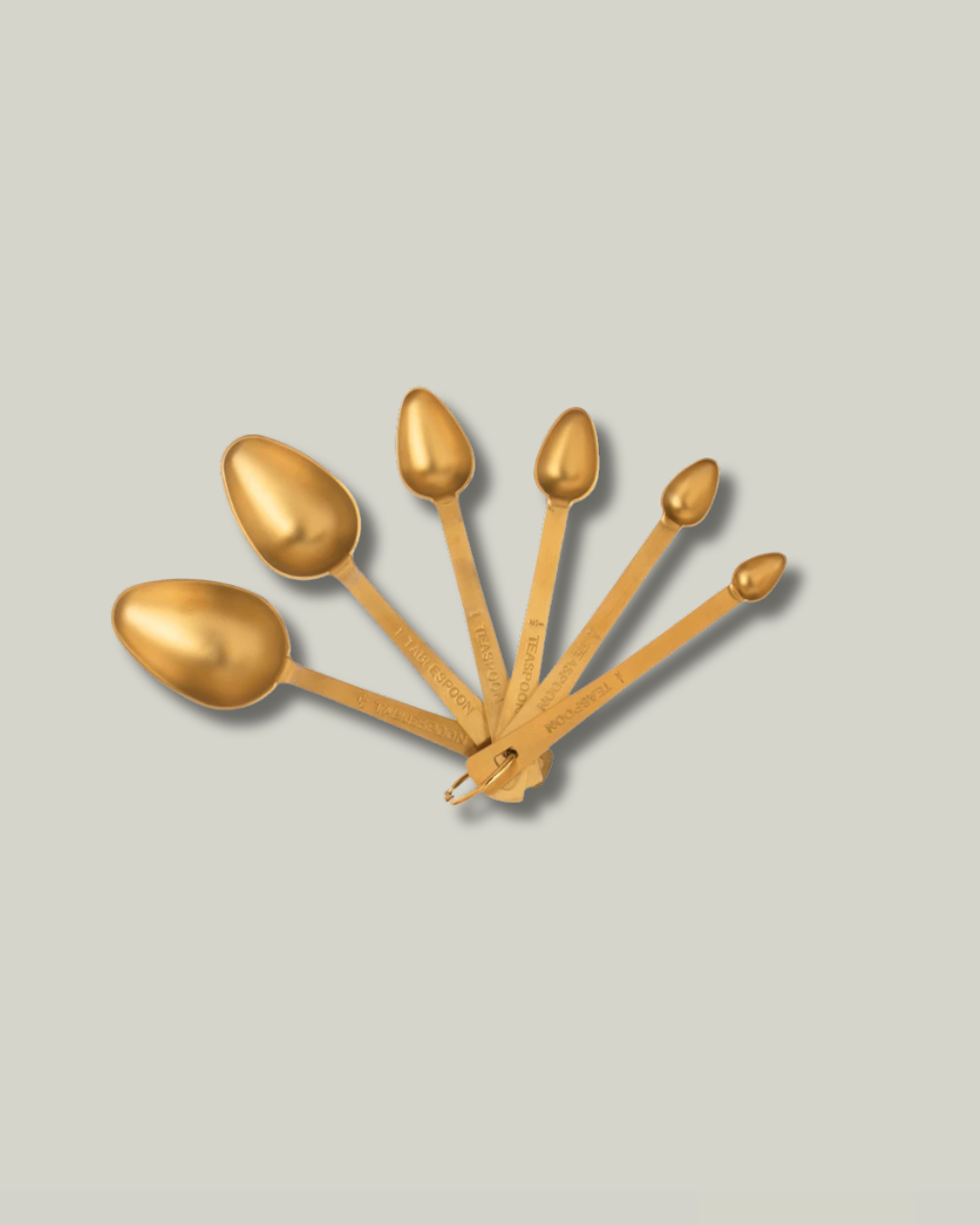 Gold Measuring Spoons
