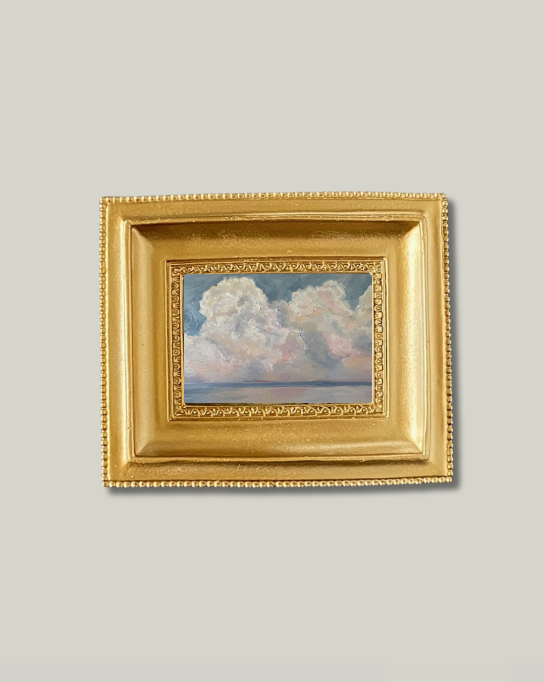 "Gulf Shores" Chucky Vintage Gold Frame