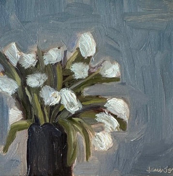 "White Tulips" Print