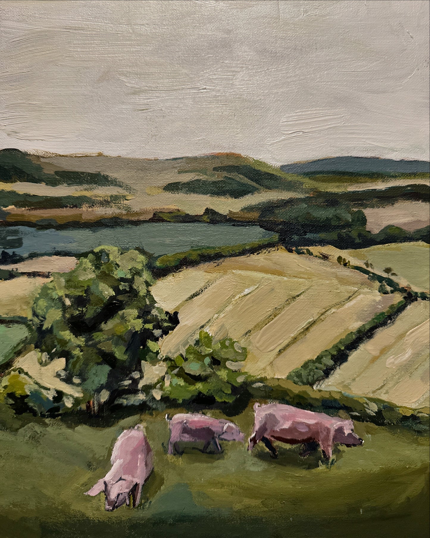 "Utah Farmland" Print