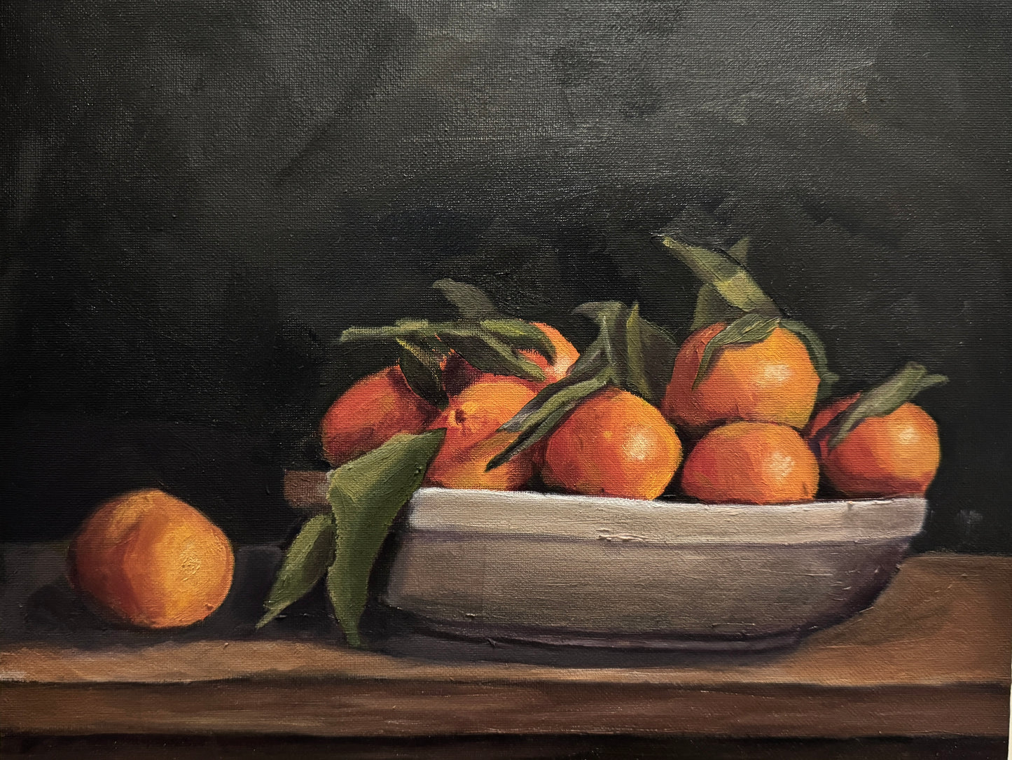 "Bowl of Oranges" Original Oil Painting