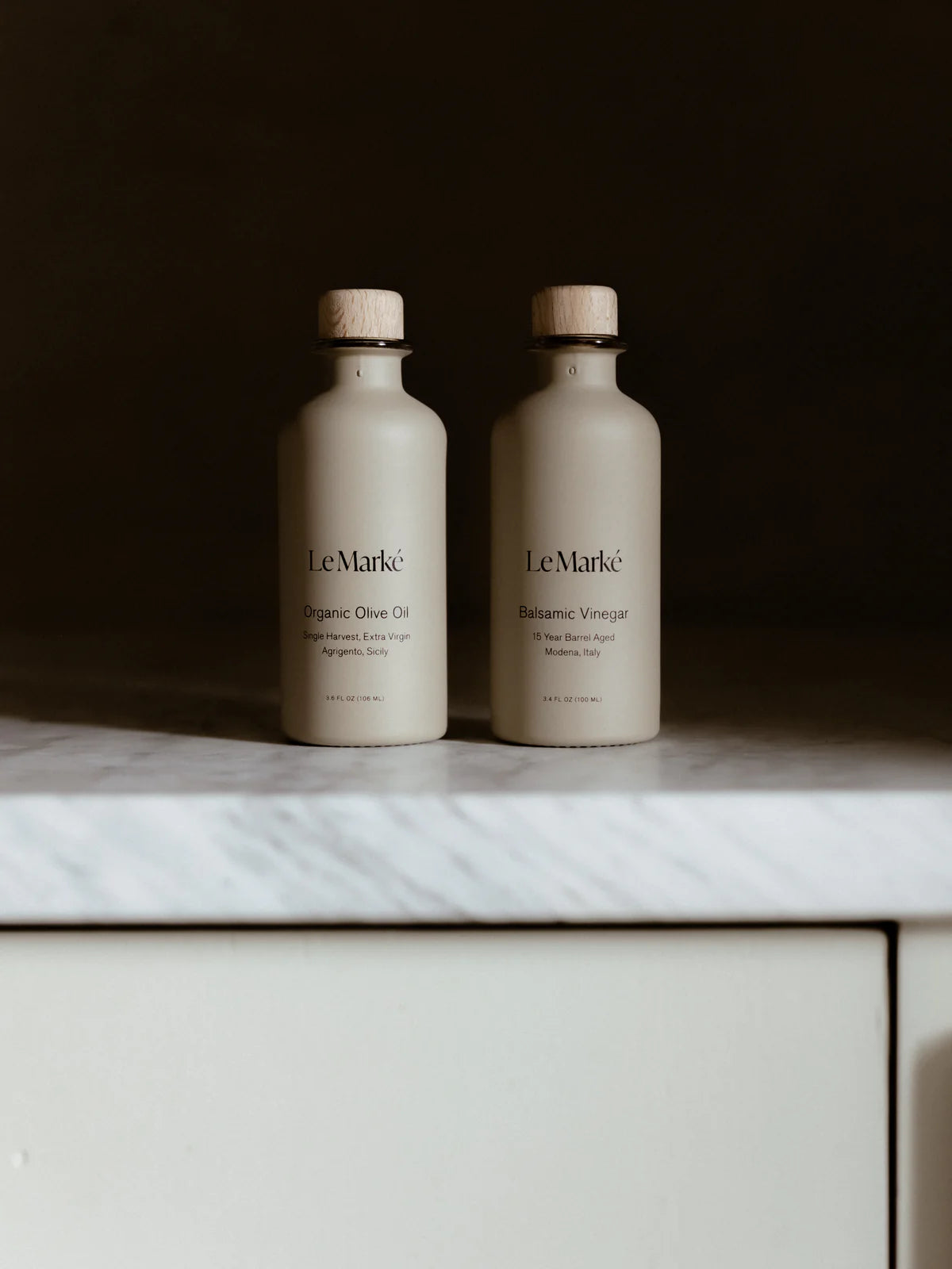 Le Marke Balsamic Vinegar and Organic Olive Oil