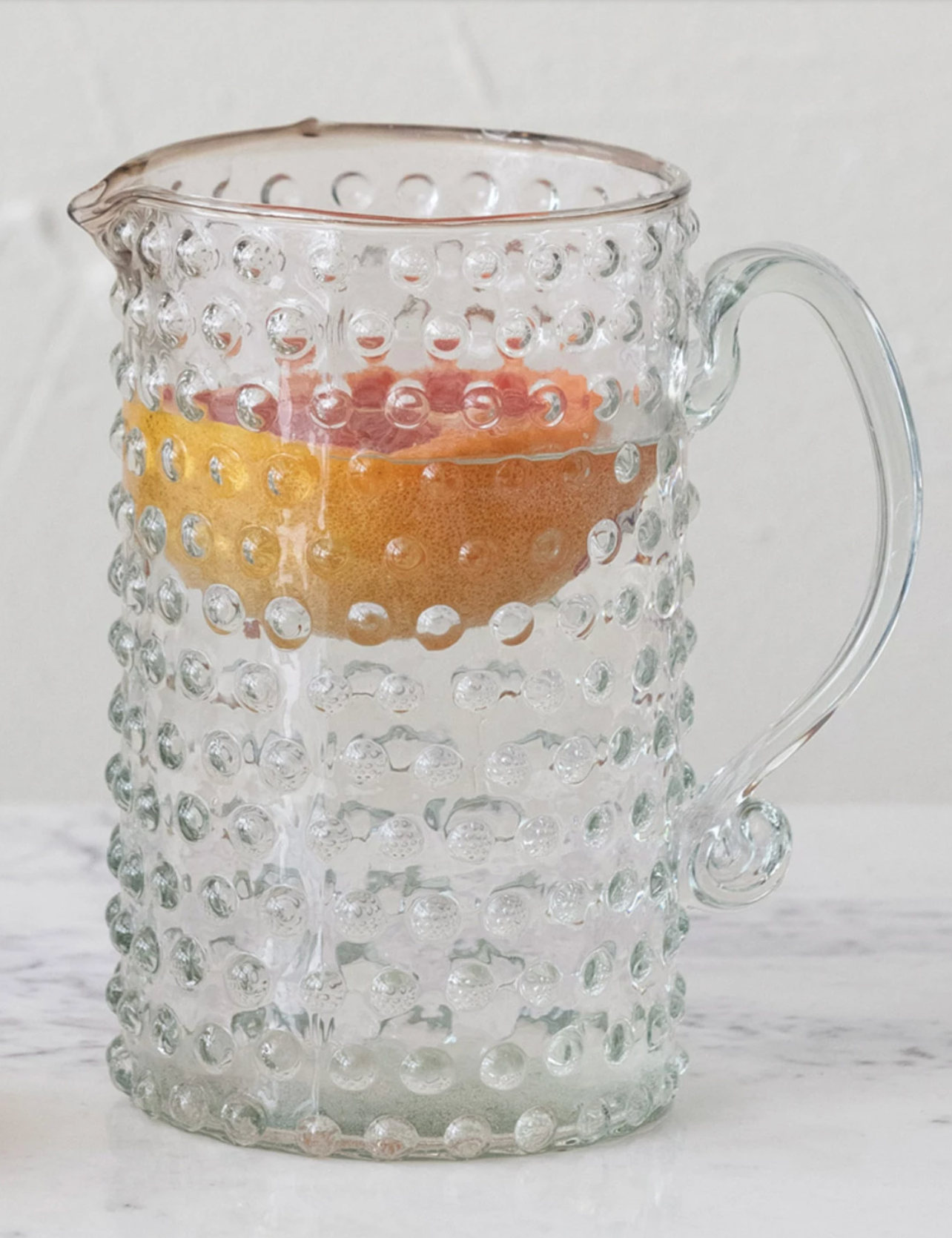 LuxeHaven Hobnail Pitcher