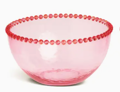 Flamingo Dot Edge Bowl