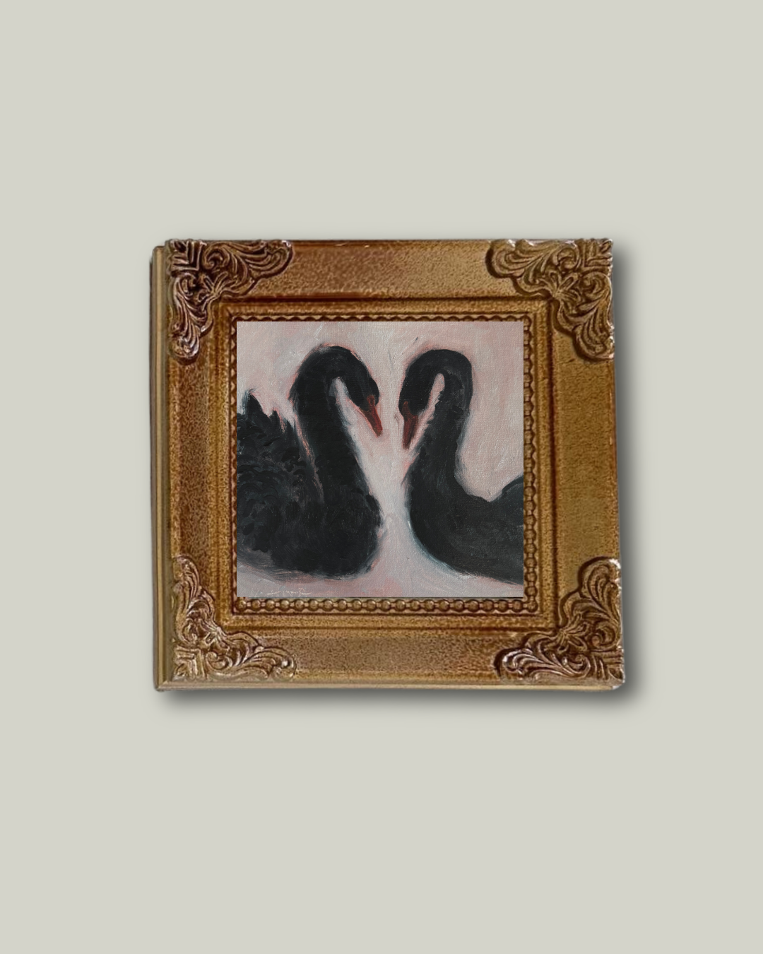 "Verda's Swans" Mini