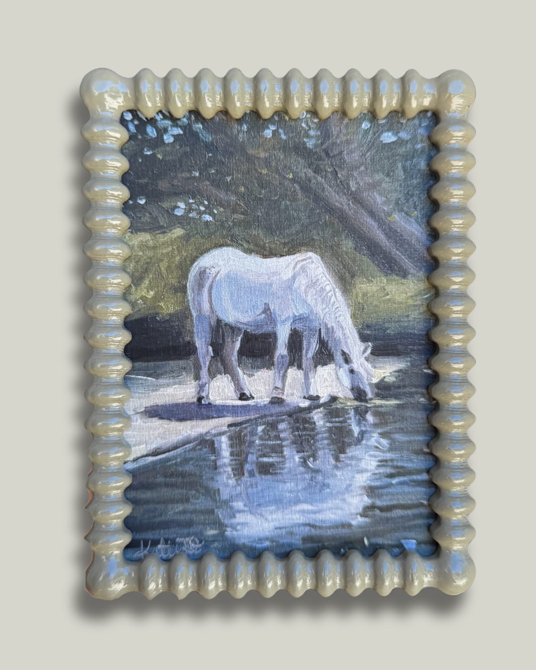 "White Mare" Moss Bobbin Frame