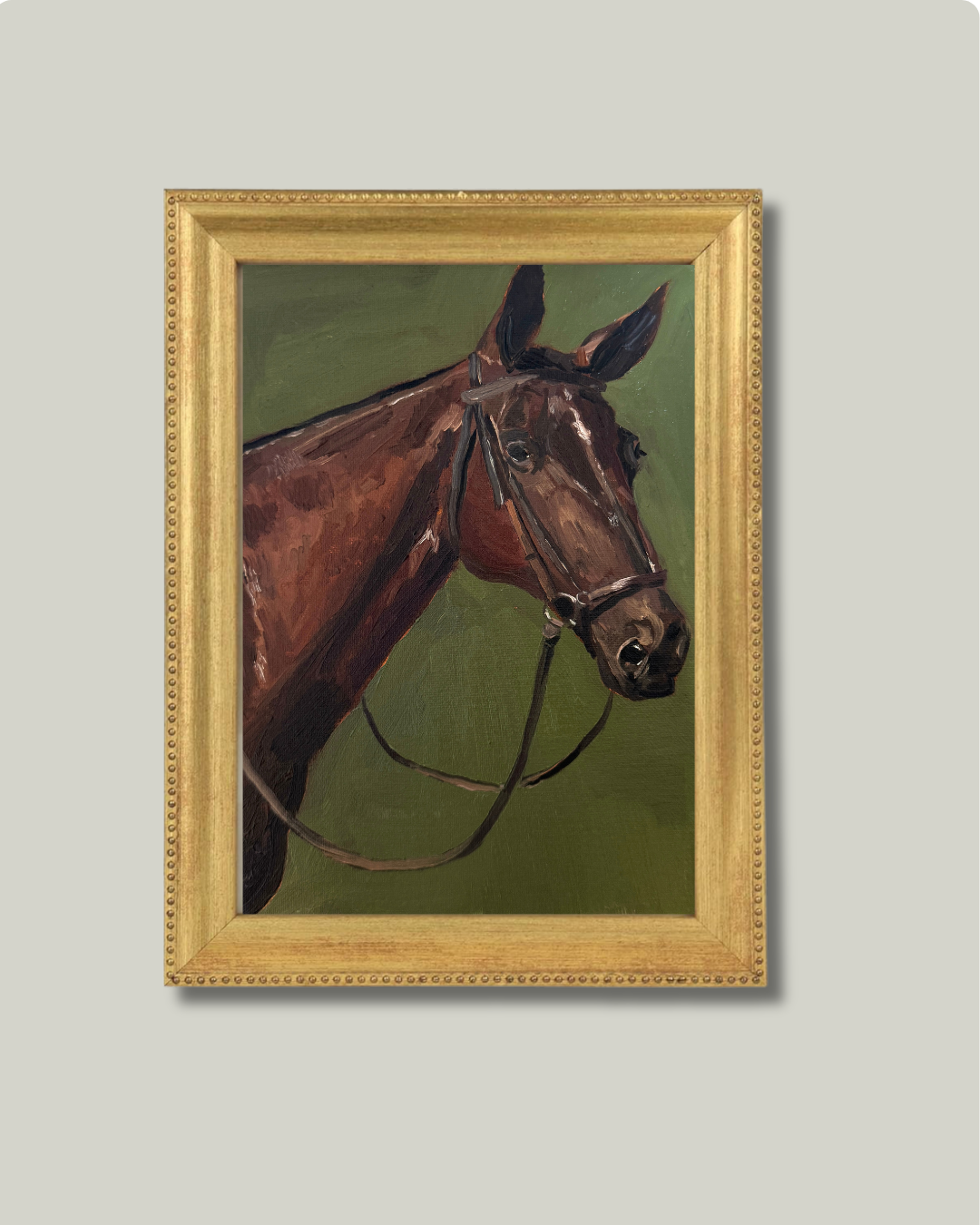 "Arizona" Classic Gold Bead Frame