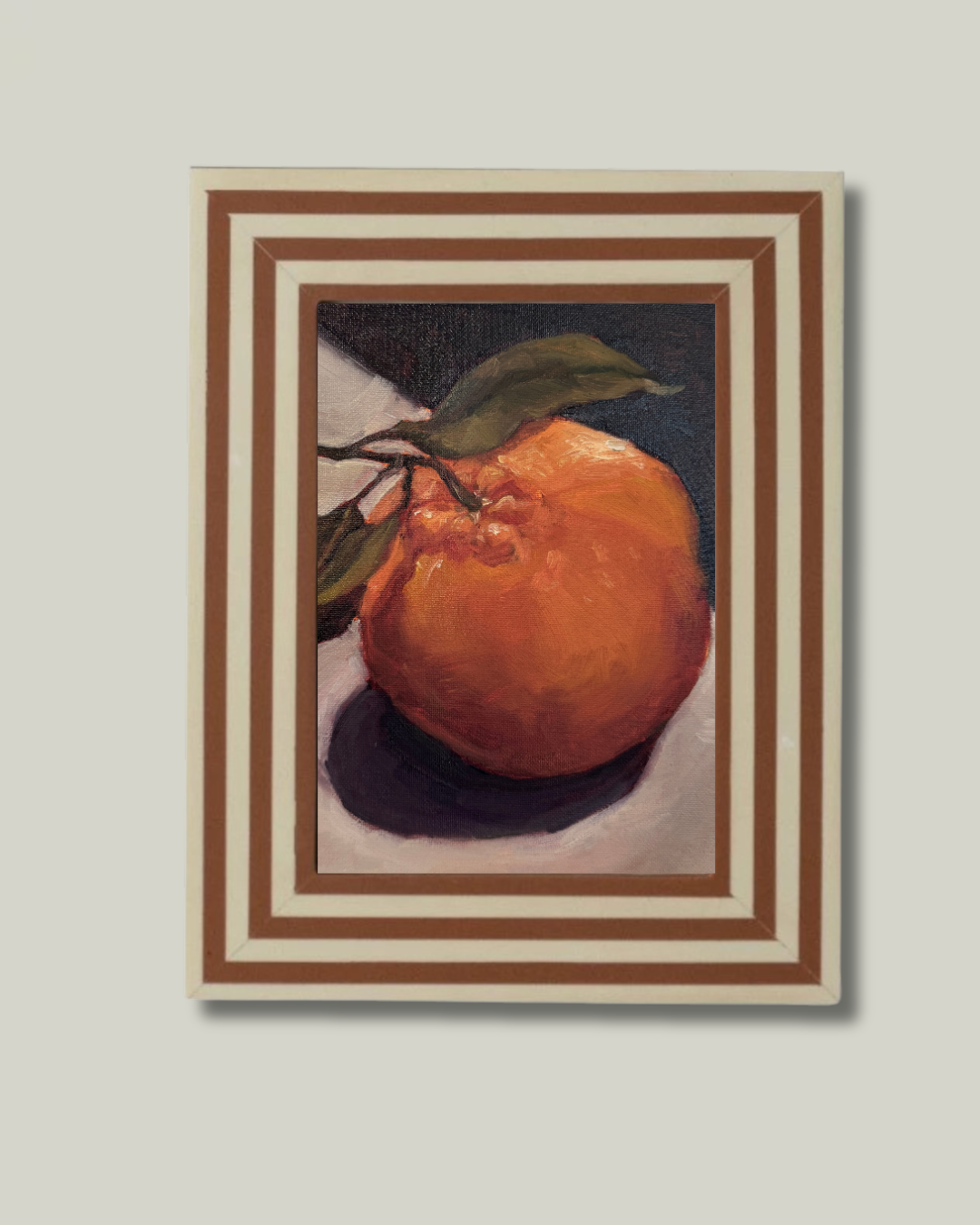 "Single Orange" Sienna Regatta Frame