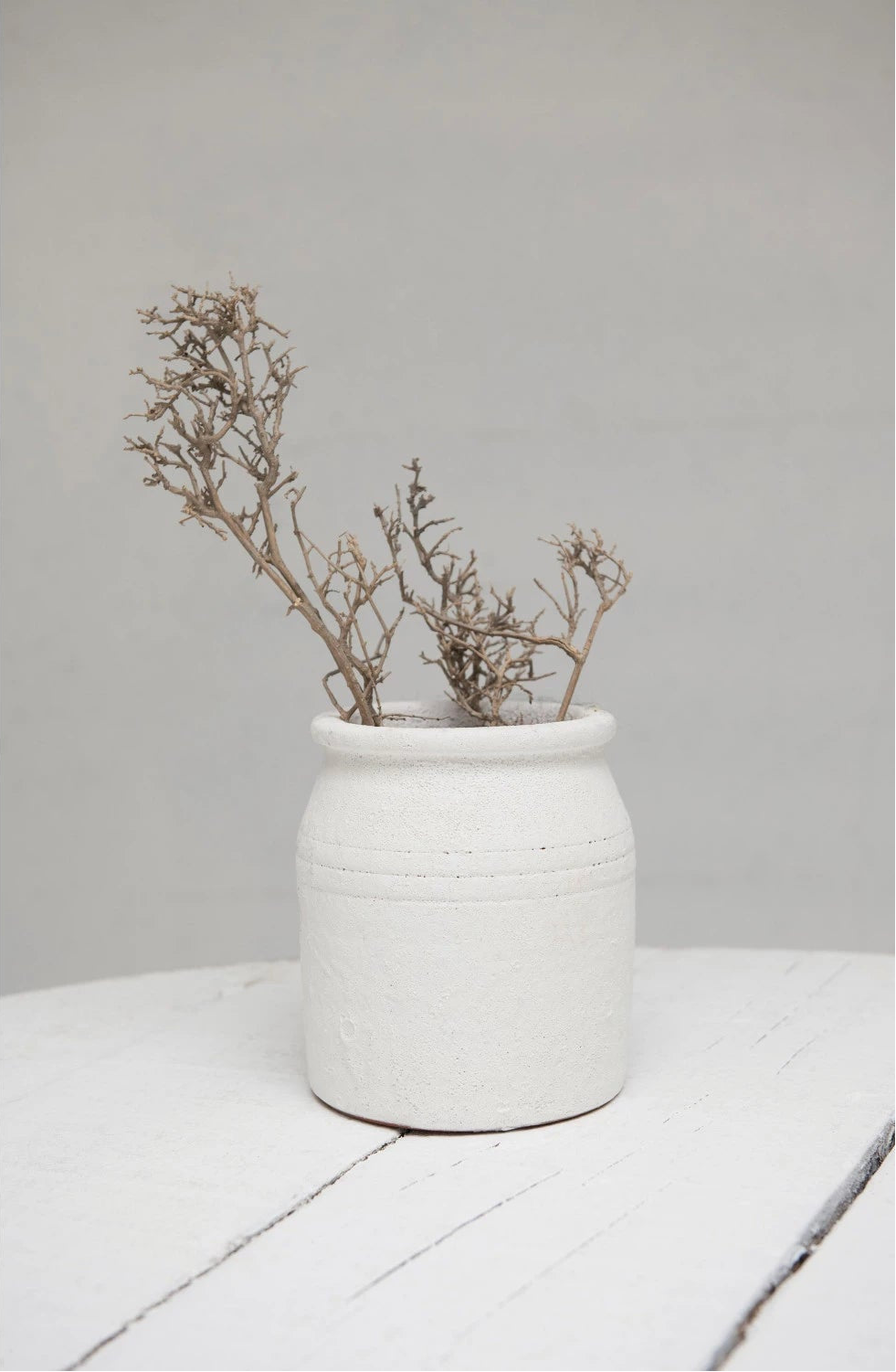 Distressed Coarse Terracotta Crock
