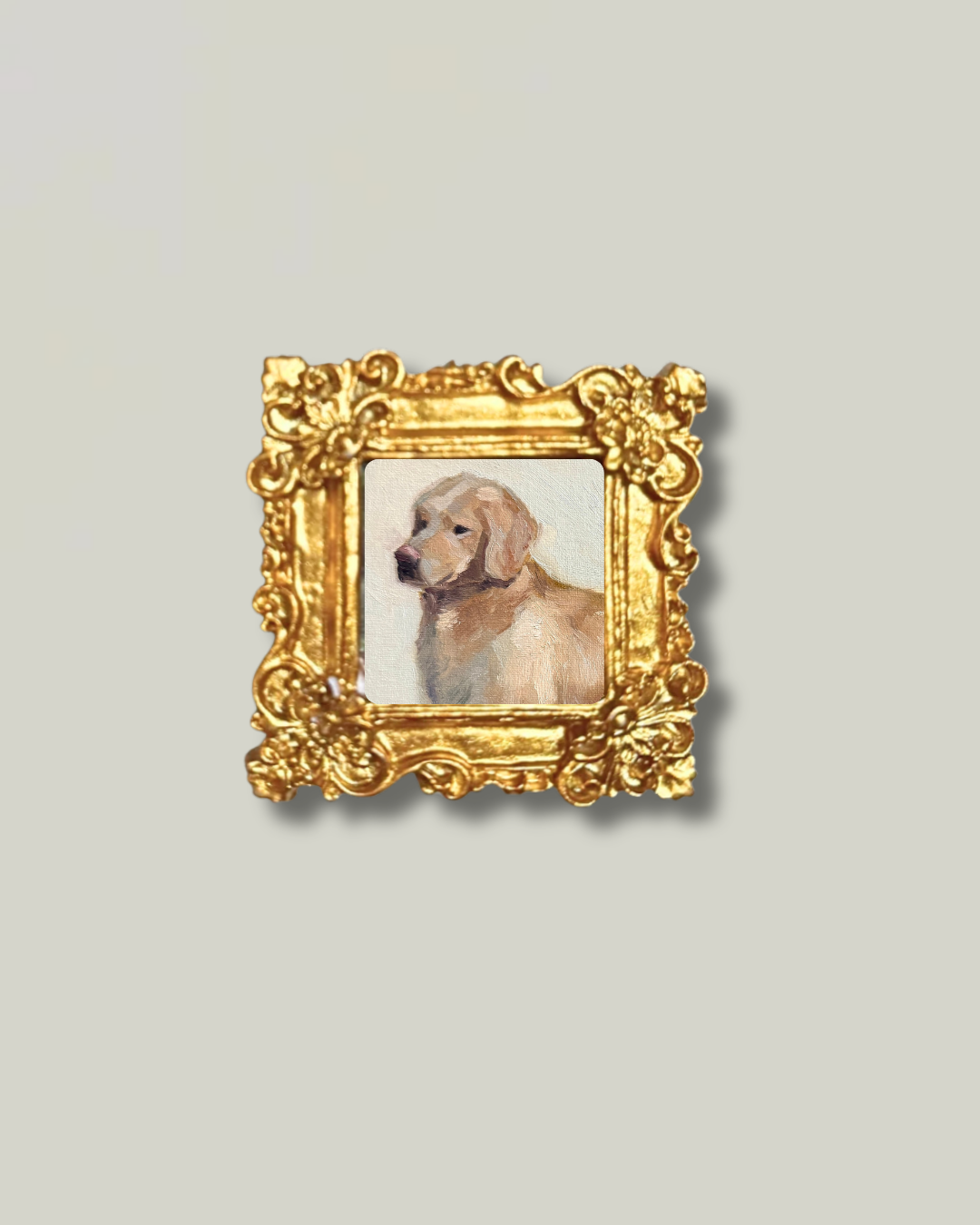 "Golden Retriever" Magnet Mini