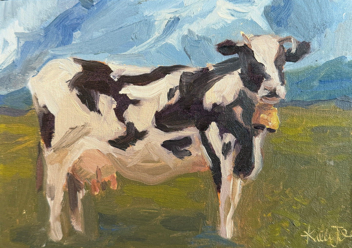 "Swiss Cow" Print