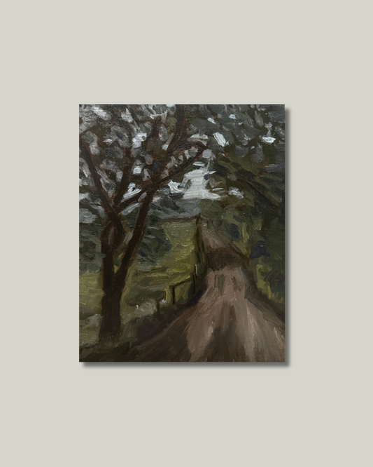 "Forest Road" Original Oil Painting