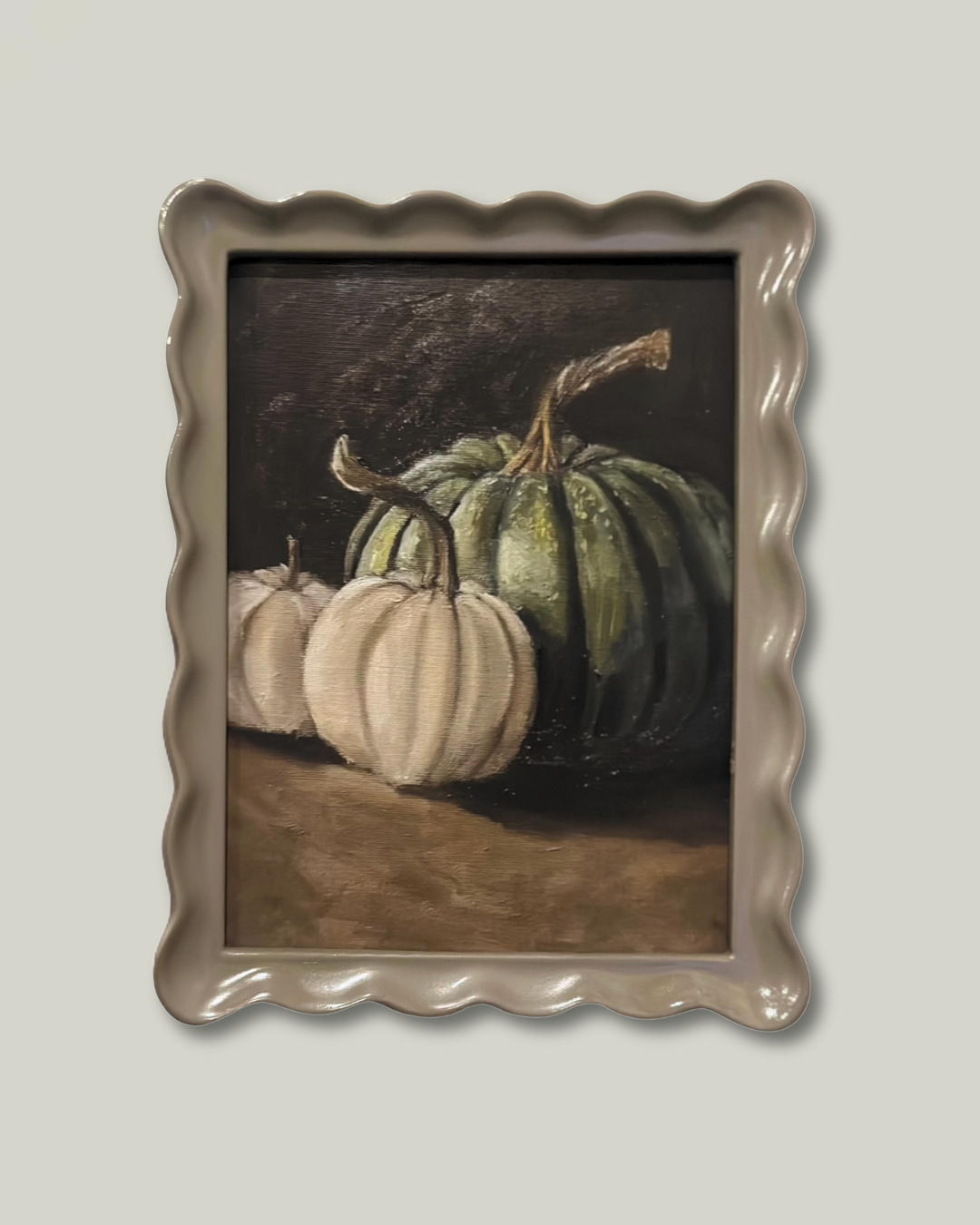 "Pumpkins" Wave Frame - 2 Colors