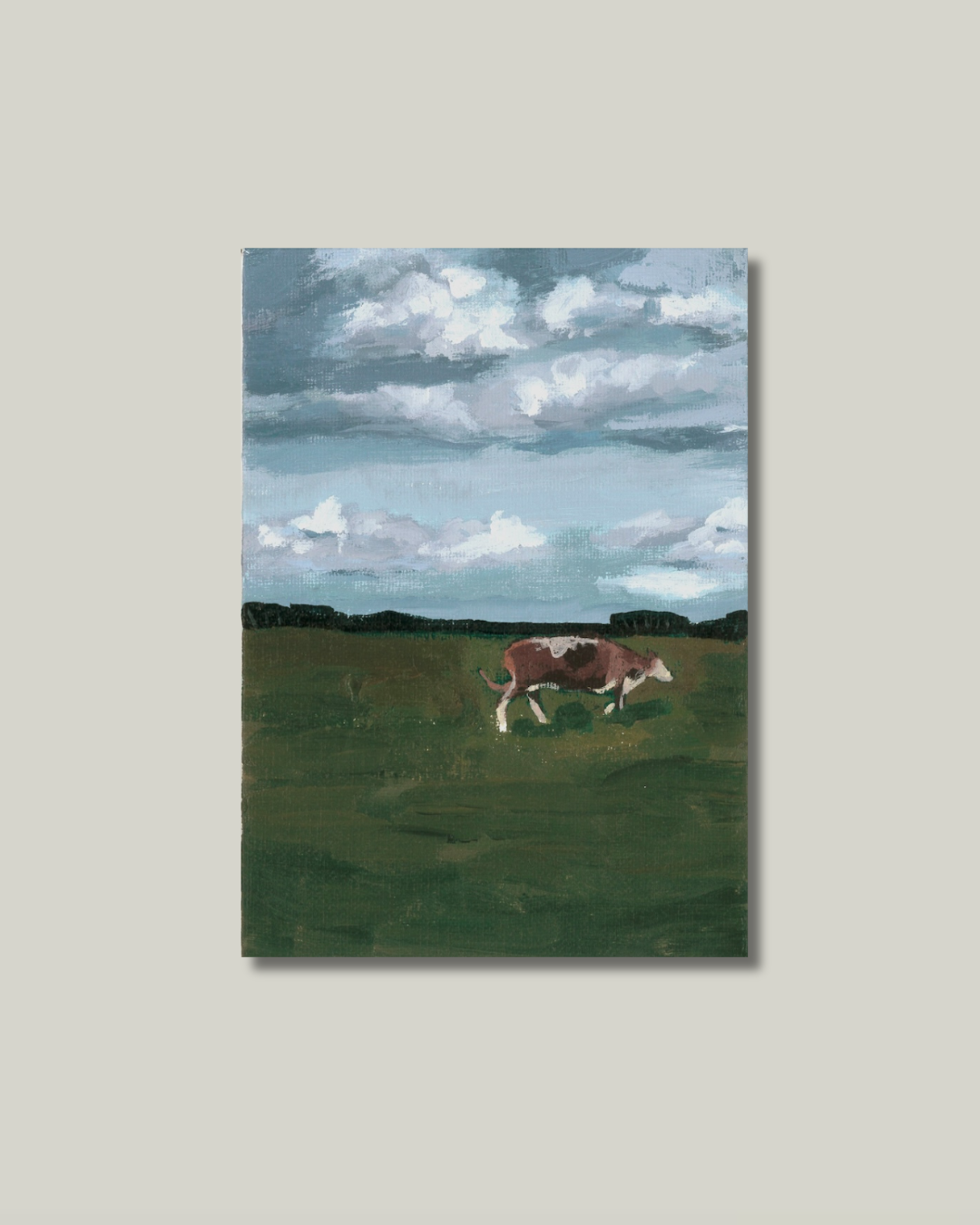 "Grazing Cow"