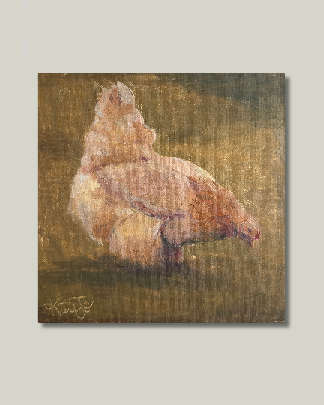 "Golden Hen" Print