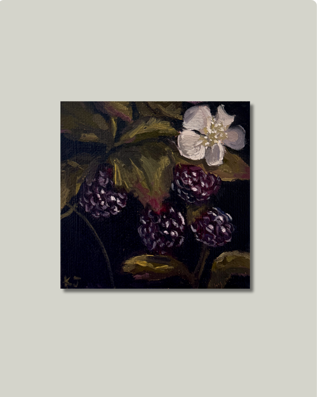 "Midnight Berries" Original