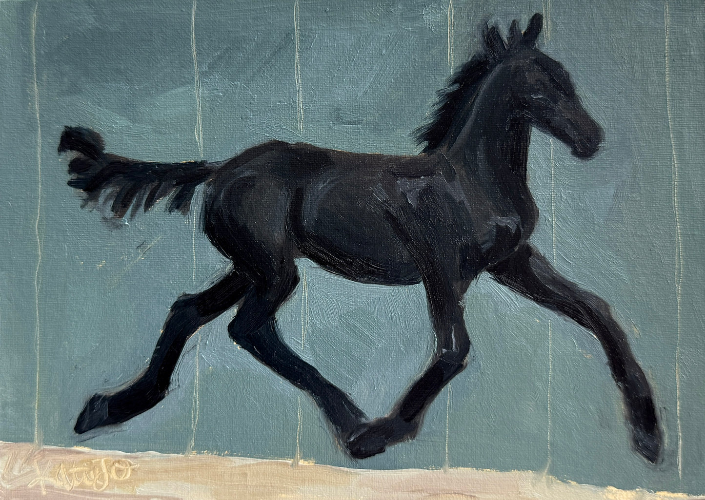 "Prancing Filly"