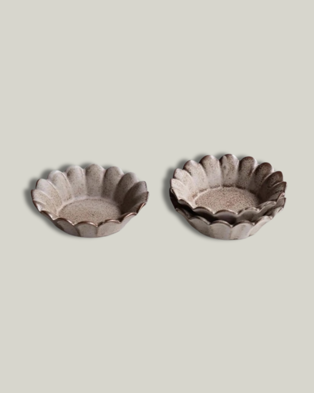 Flower Ceramic Pinch Bowls