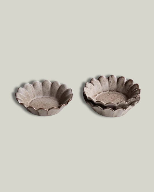 Flower Ceramic Pinch Bowls