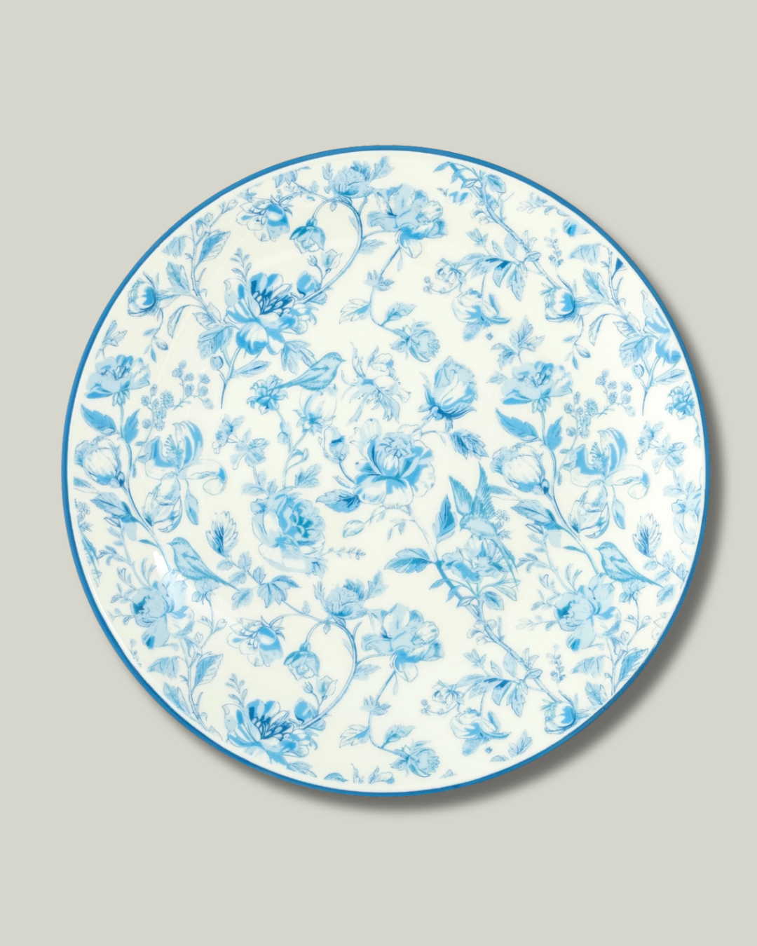 Garden Blue plate