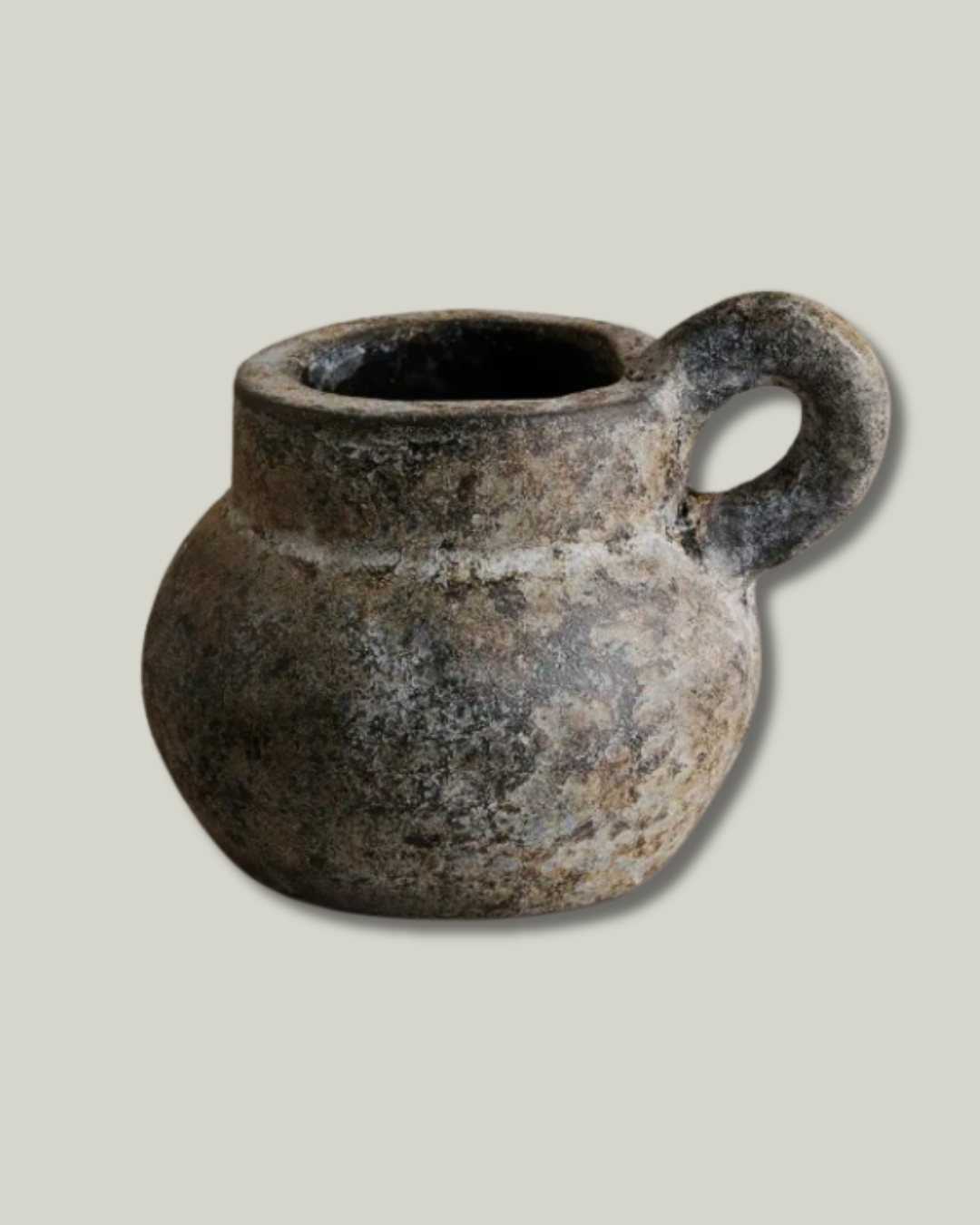 Terracotta Grey Vase