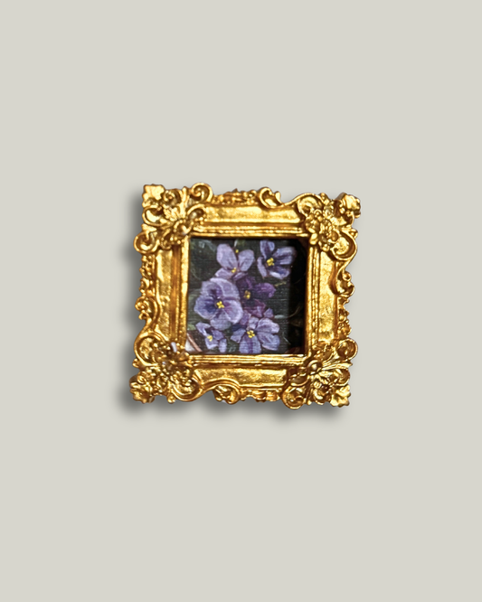 "African Violets" Magnet Mini