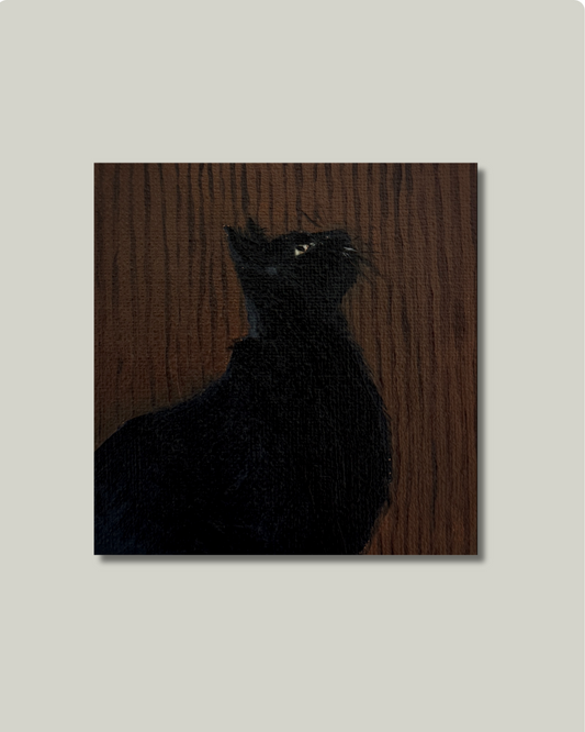 "Handsome Cat" Original