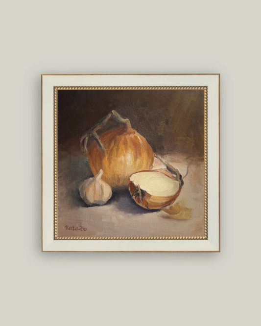 “Cook’s Companion” White Gold Bead Frame
