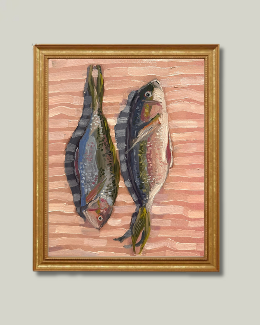 "Catch of the Day" Classic Gold Frame