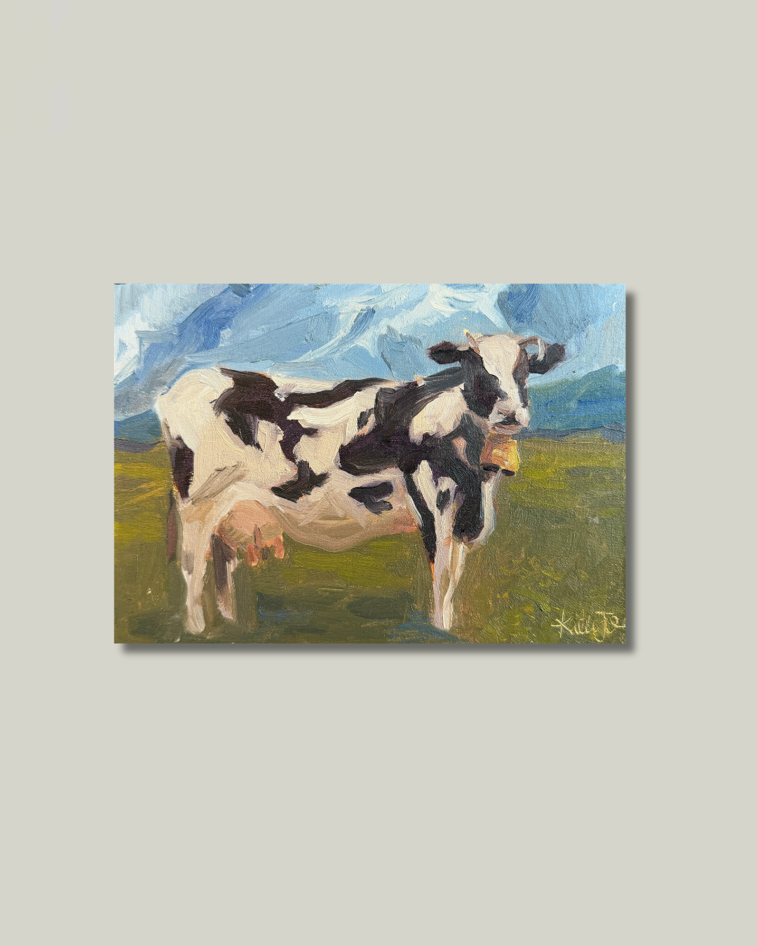 "Swiss Cow" Print