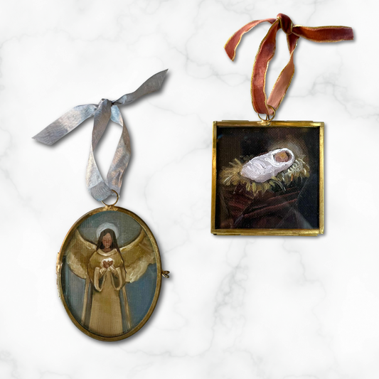 "Gold Angel" Ornament