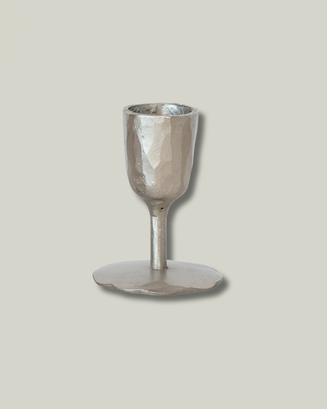 Cast Iron Candle Holder