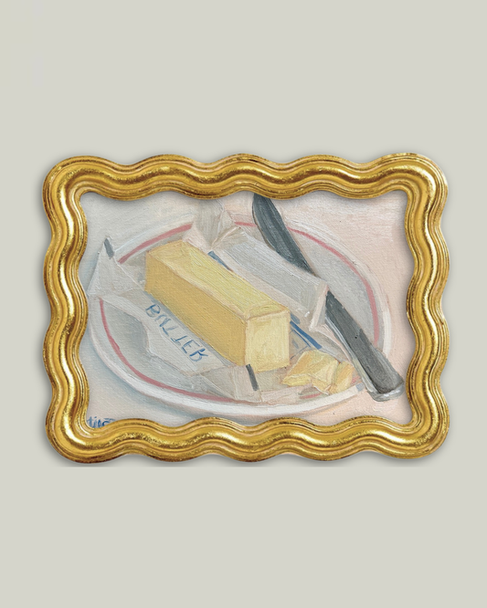 "Better With Butter" Whimsy Wave Frame
