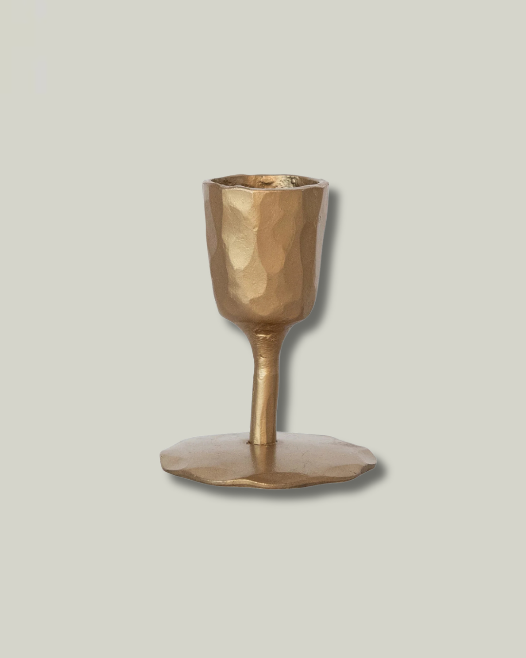 Cast Iron Candle Holder