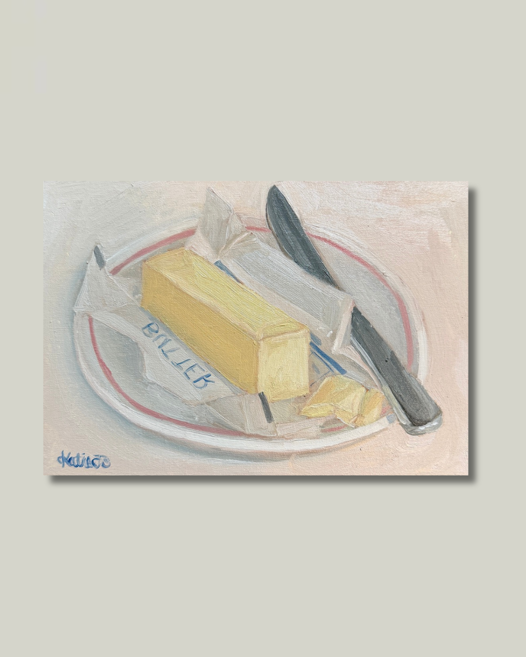"Better With Butter" Print