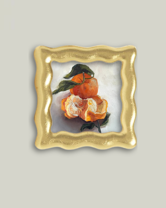 "Little Clementine" Gold Leaf Mini