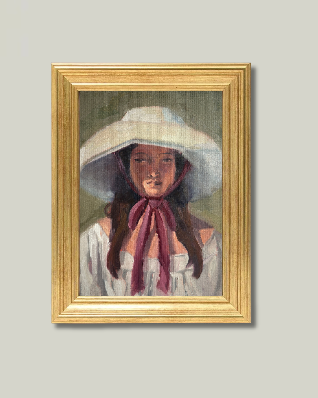 "Georgia" Perfect Gold Frame
