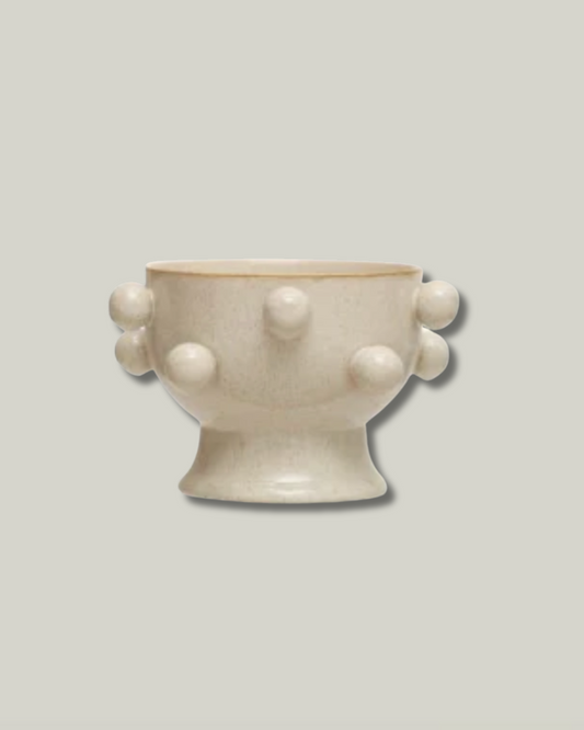 Cream Bubble Bowl