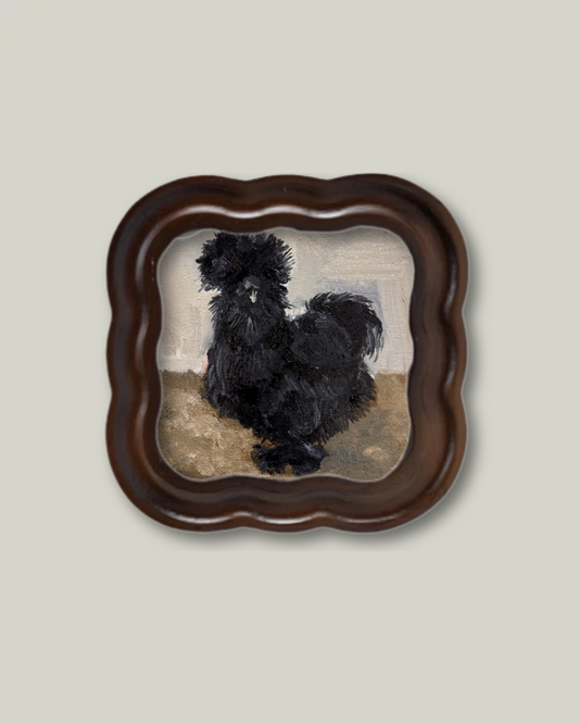 "Dark Roost" Costal Mini Frame
