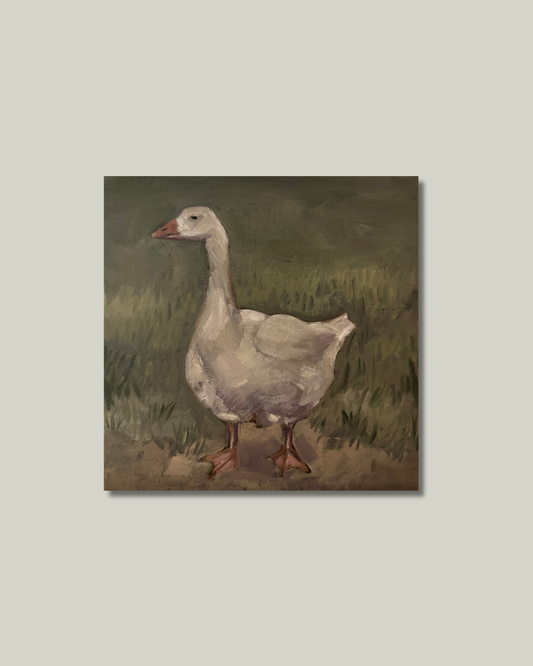 "Mr.Goose" Original Oil Painting