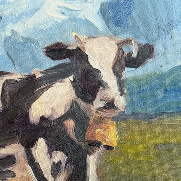 "Swiss Cow" Print
