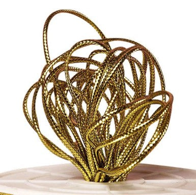 Gold Tinsel Ribbon