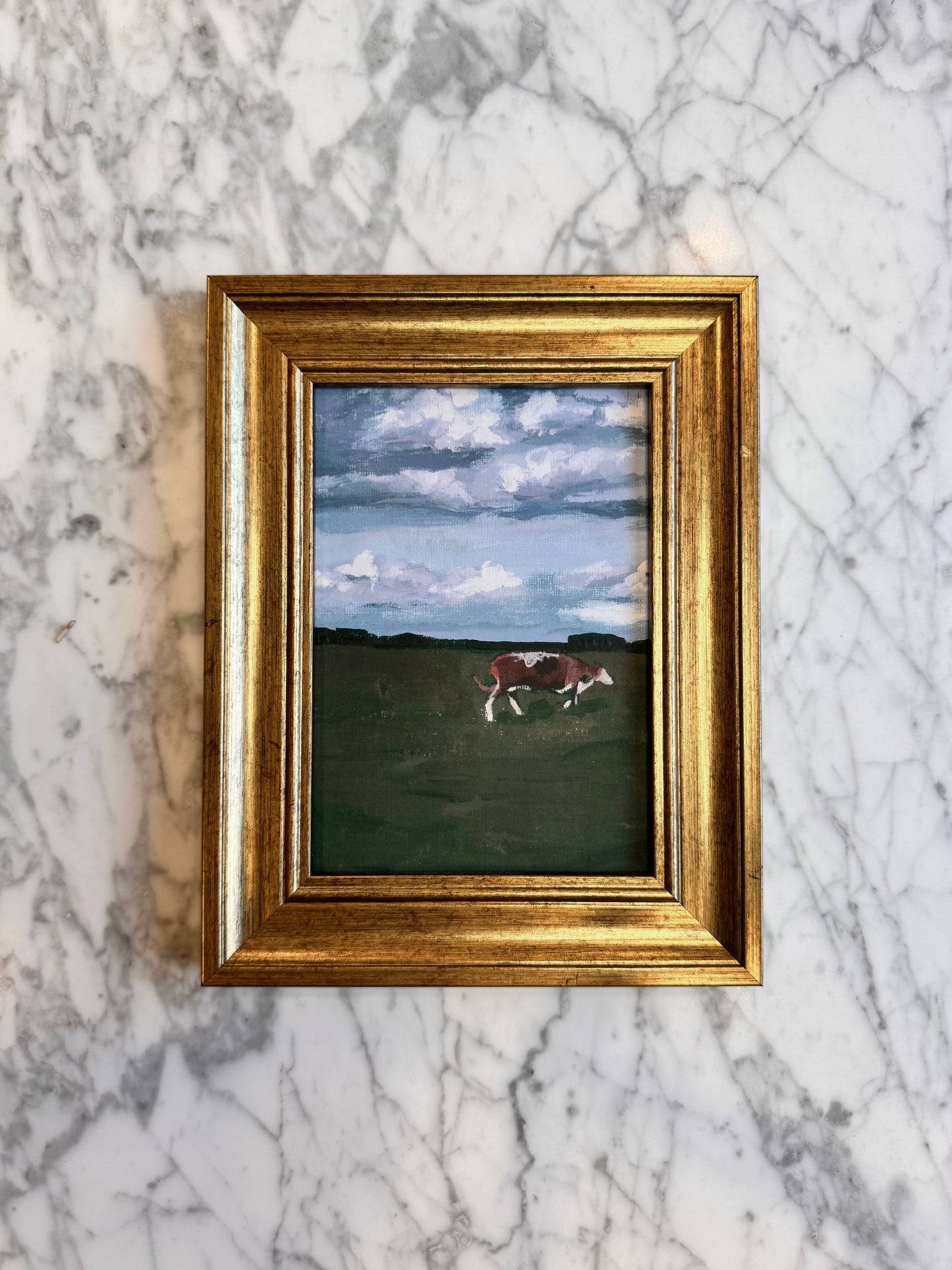 "Grazing Cow"