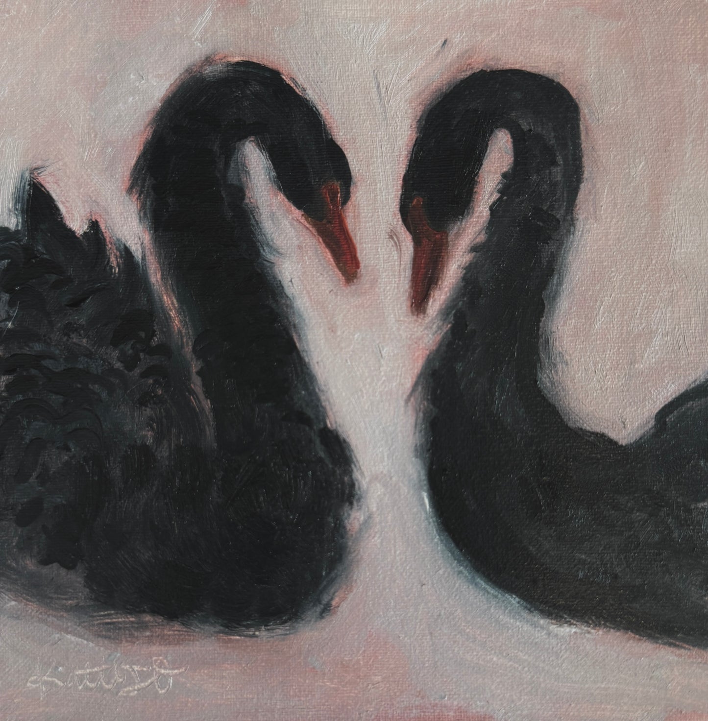 "Verda’s Swans" Original
