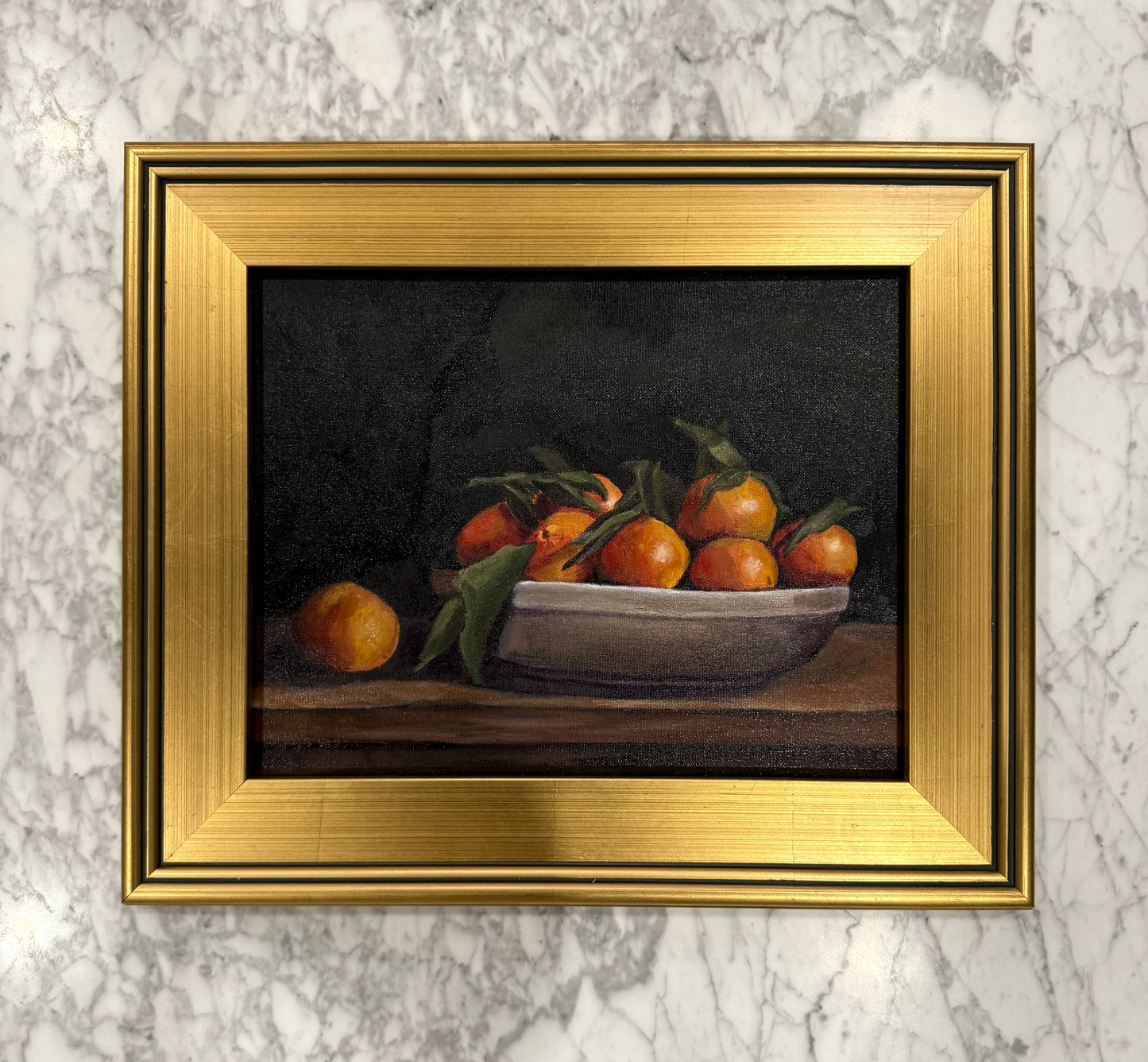 "Bowl of Oranges" Original Oil Painting