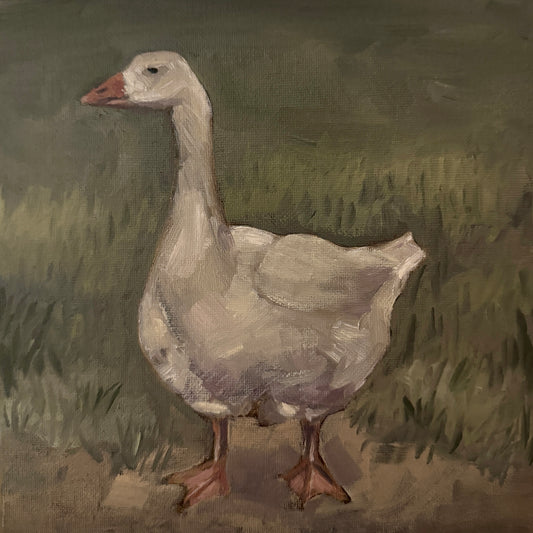 "Mr.Goose" Original Oil Painting